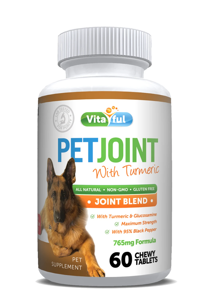 Vitaful Pet Joint Care - Turmeric and Glucosamine