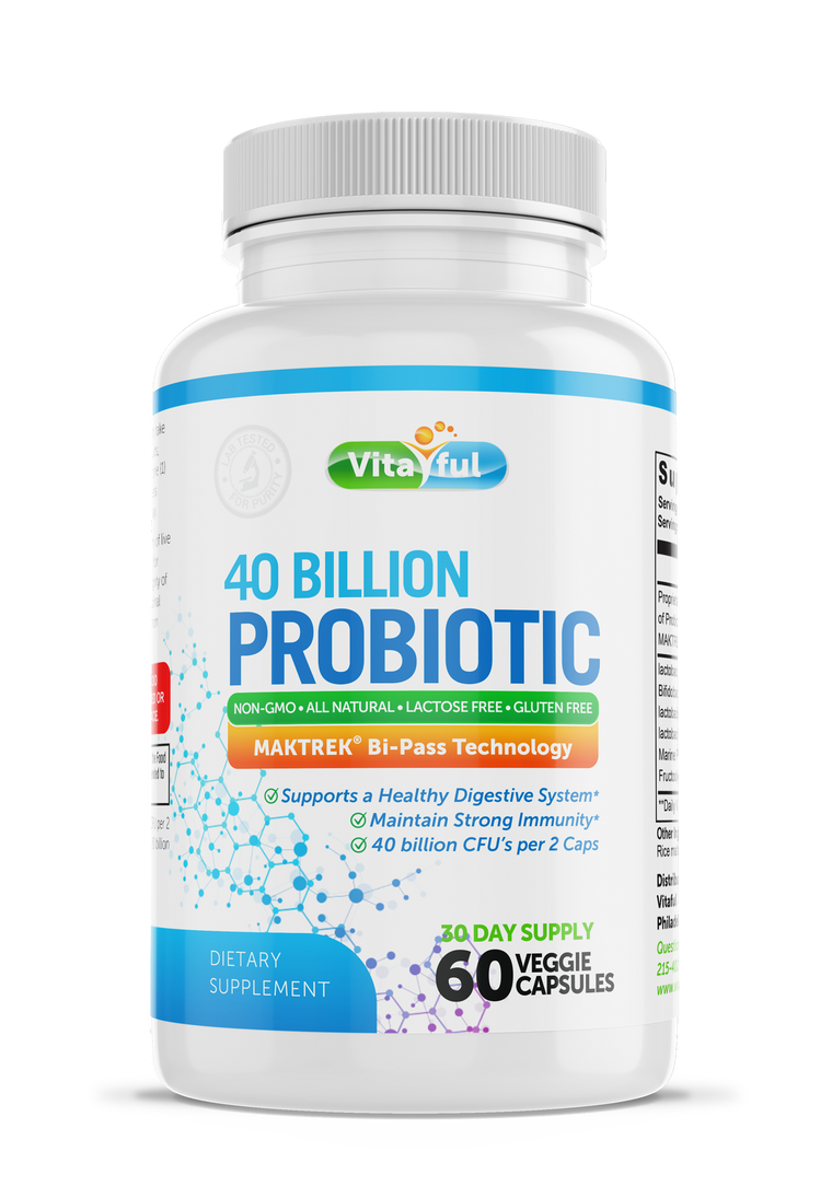 Immune System Booster - Probiotic 40 Billion CFU